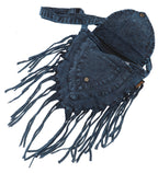 Boho Tasche bestickt mit Fransen