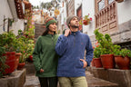 Alpaka Apu Fleece Troyer Unisex Saphir L