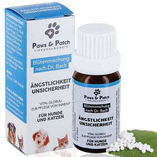 Blütenmischung nach Dr. Bach Ängstlichkeit und Unsicherheit