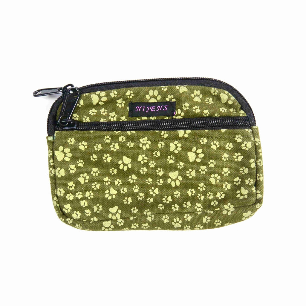 Nijens Tasche Kiel Canvas Pfoten Olive
