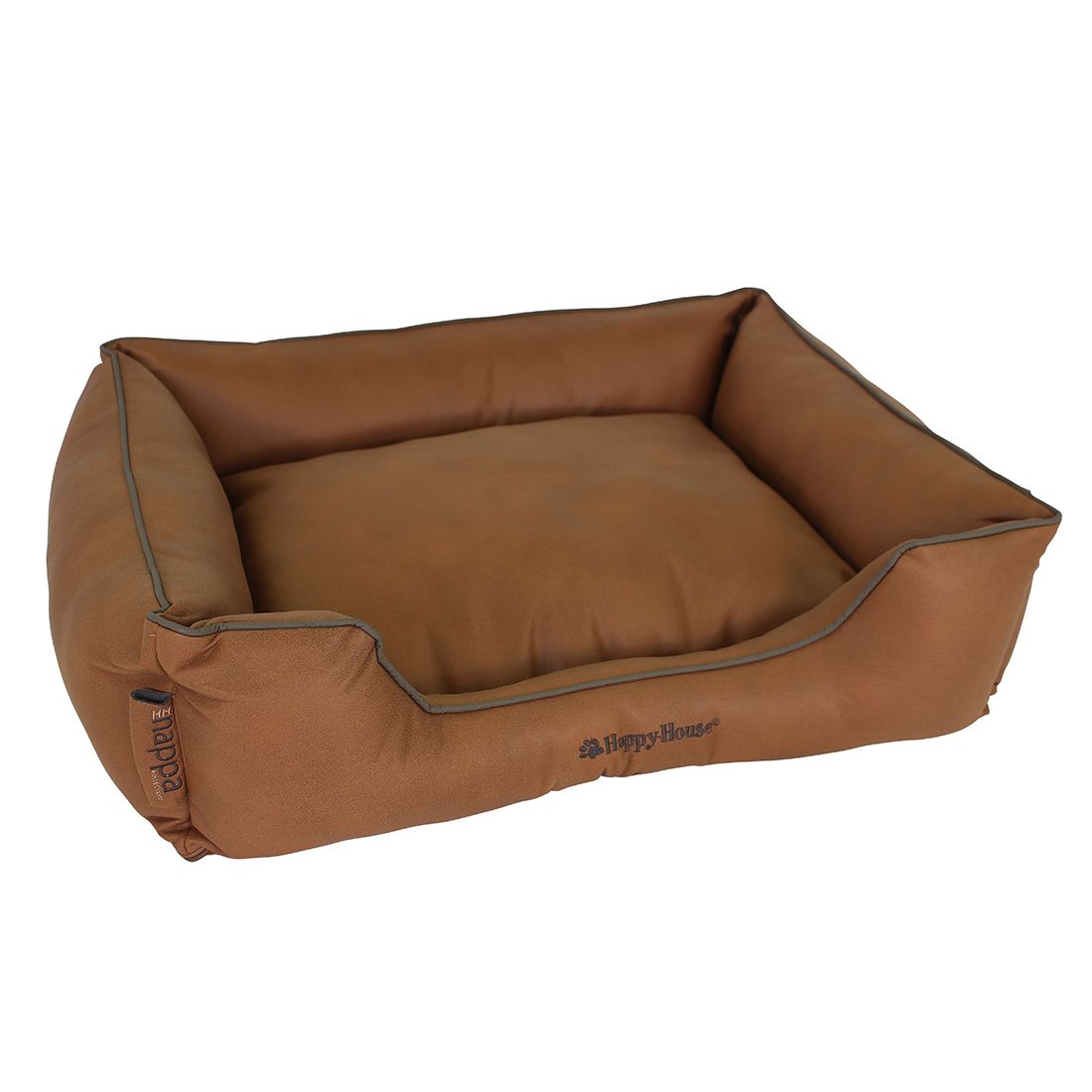 Hundebett Nappa Kollektion Haselnuss L