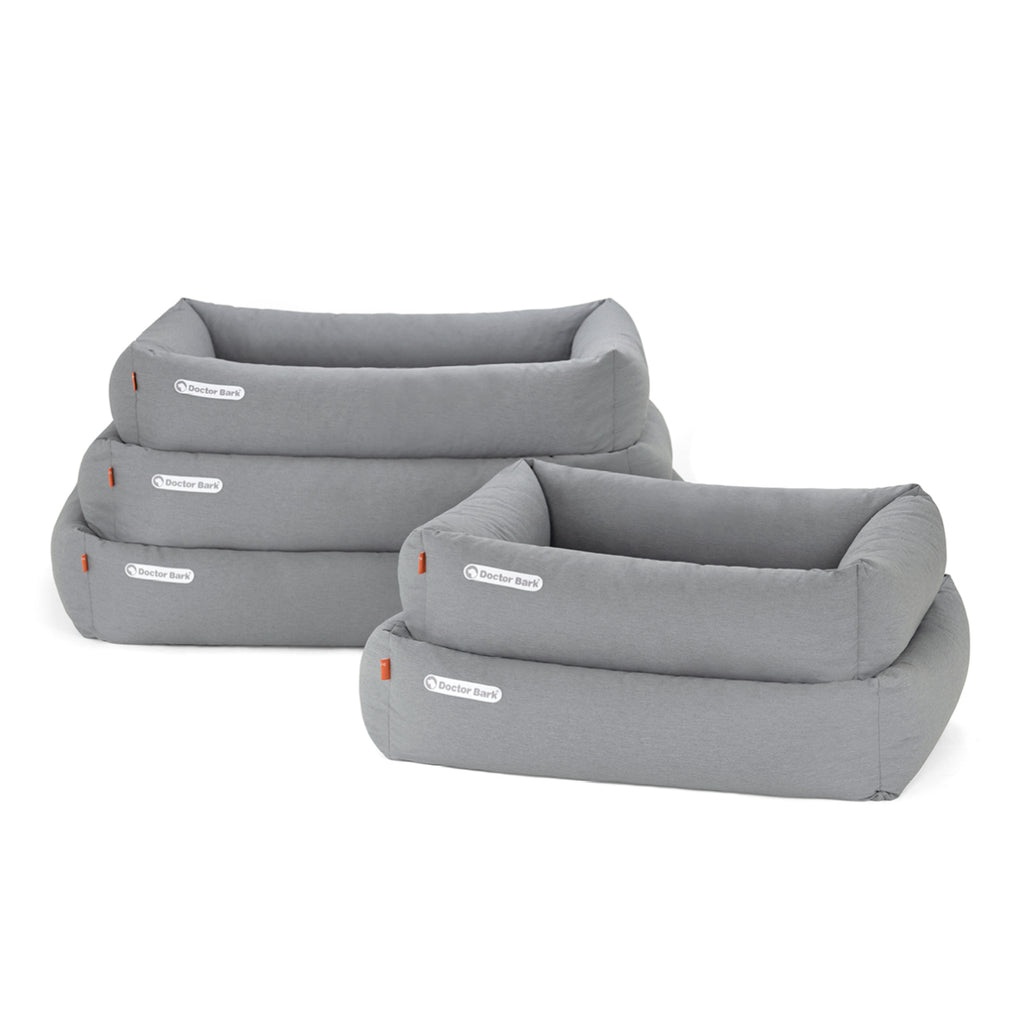 Doctor Bark Orthopädisches Hundebett 3.0 Hellgrau M