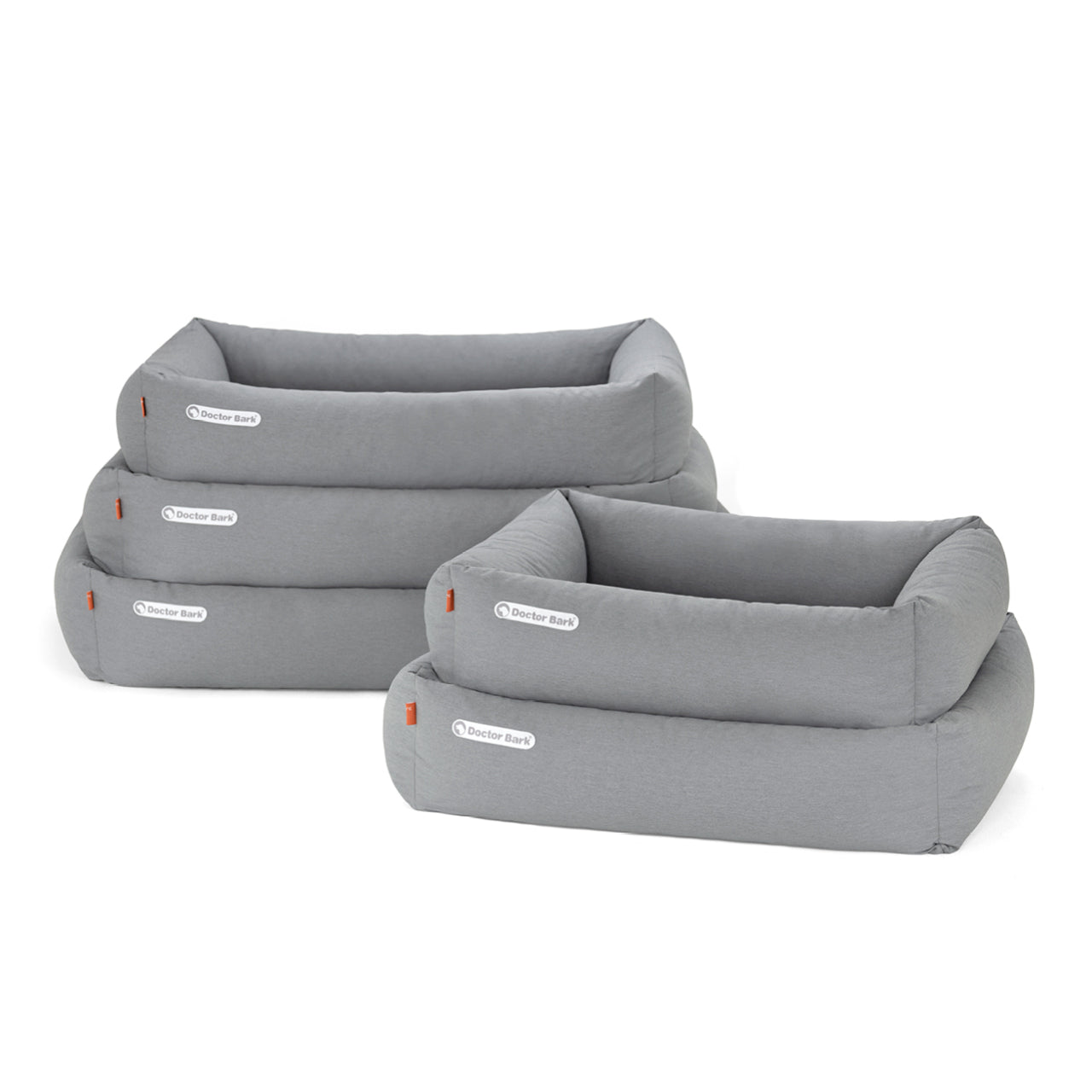 Doctor Bark Orthopädisches Hundebett 3.0 Hellgrau M