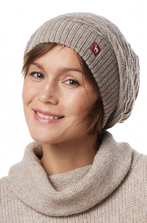 Alpaka BIESEN Beret Sand