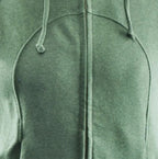 Longjacke French-Terry Bio-Baumwolle S
