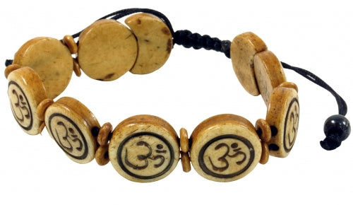 OM Armband Hellbraun