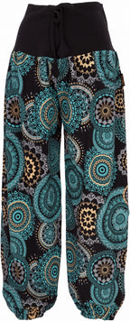 Haremshose MANDALA Türkis S/M