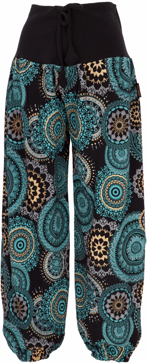 Haremshose MANDALA Türkis S/M