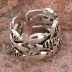 Messingring Fischschwarm