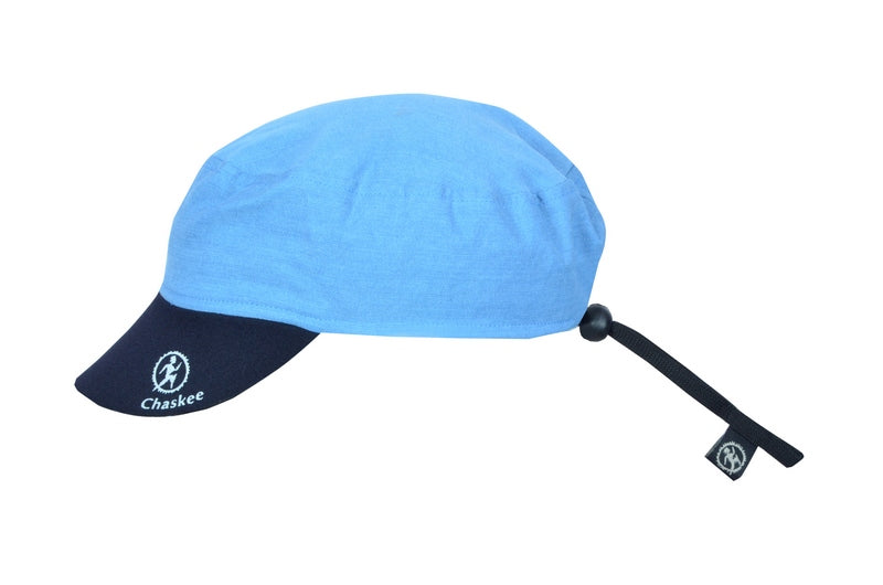 CHASKEE Reversible Denim Cap Hellblau