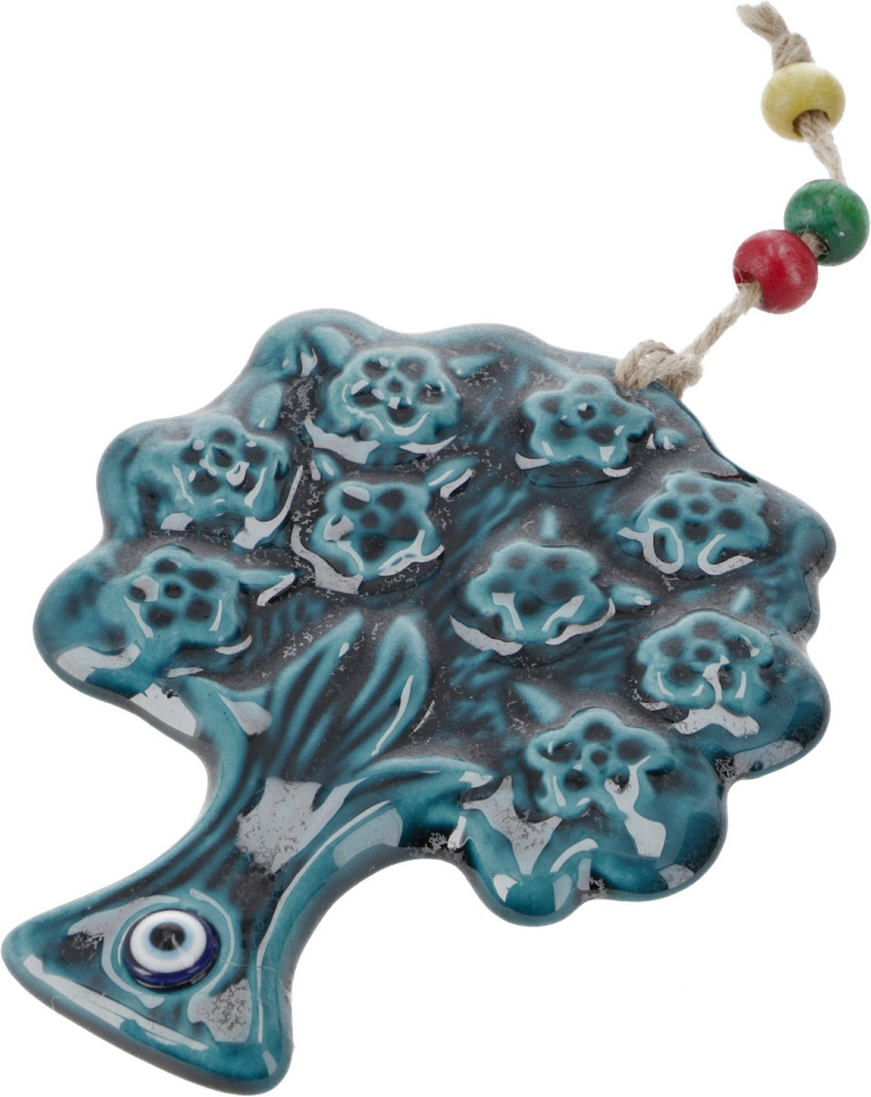 Wandschmuck Schutzauge Evil Eye Baum