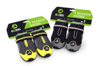 EQDOG 4 Season Shoes Grau/Gelb XXS