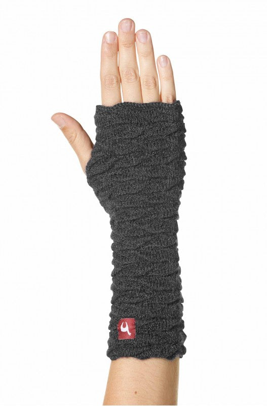 Alpaka BIESEN Pulswärmer Anthrazit