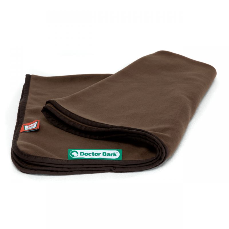 Doctor Bark Kuscheldecke Fleece 95°C Braun L