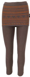 Yoga-Leggins Bio-BW INDIO Hellbraun M