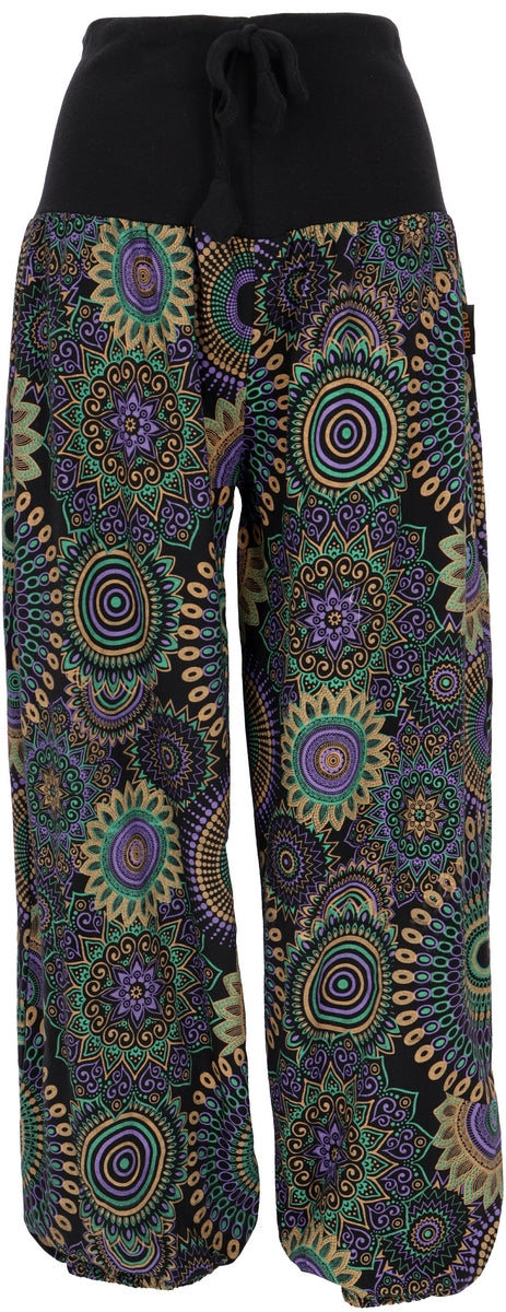 Haremshose MANDALA Lila S/M