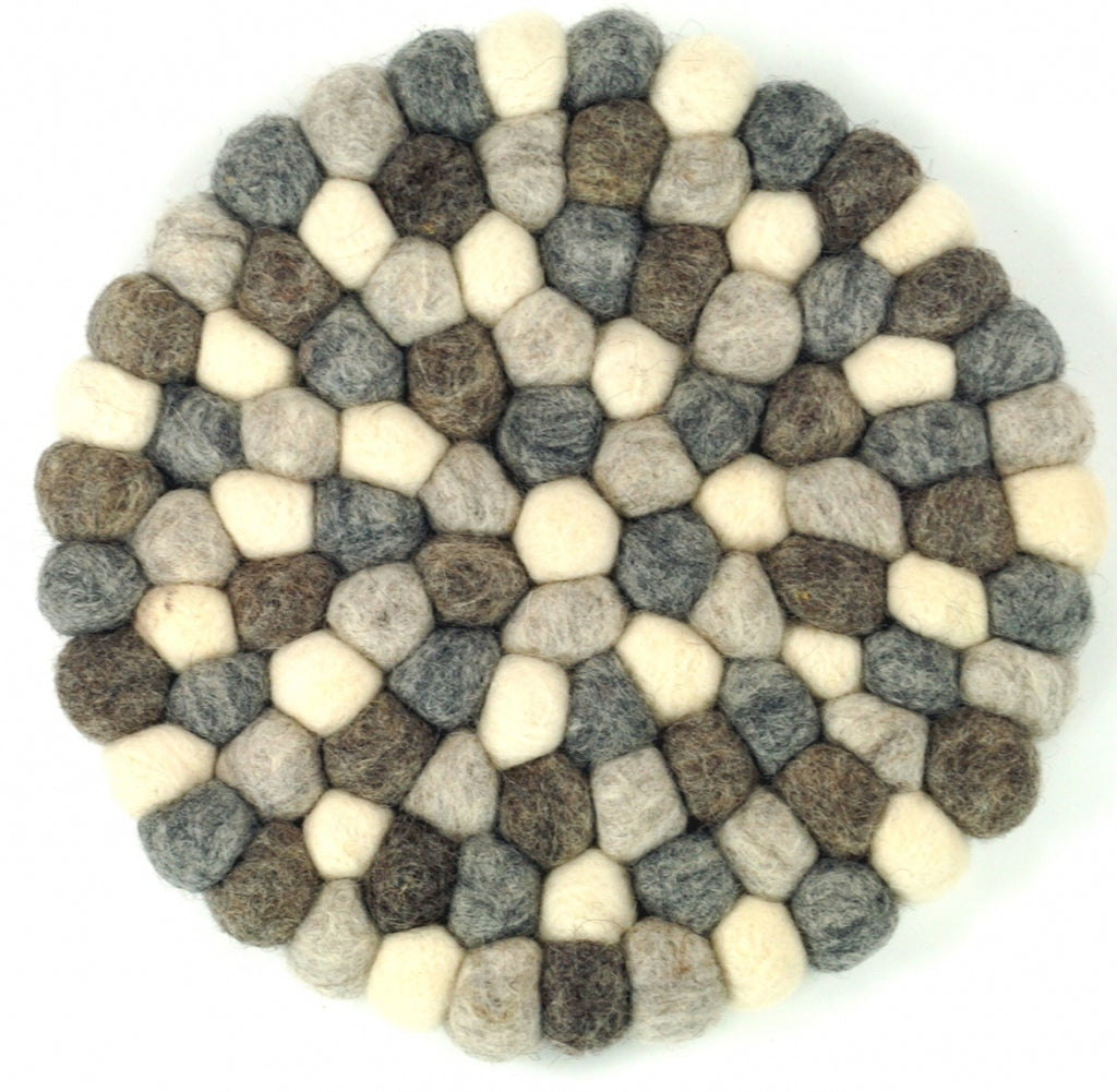 Wollfilzkugel Unterlage 20 cm