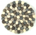 Wollfilzkugel Unterlage 20 cm