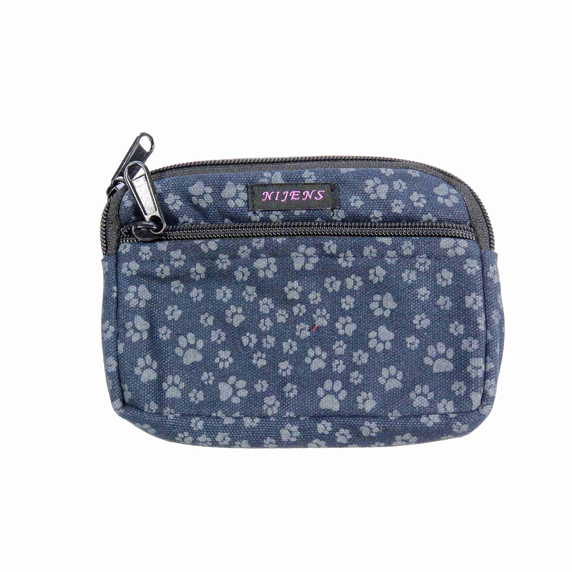 Nijens Tasche Kiel Canvas Pfoten Dunkelblau