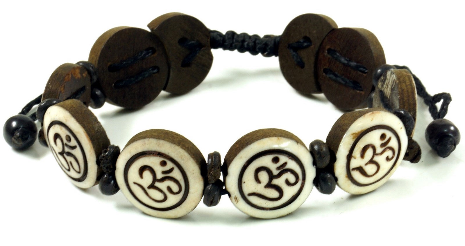 OM Armband Weiß