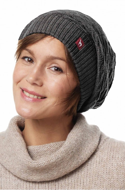Alpaka BIESEN Beret Anthrazit