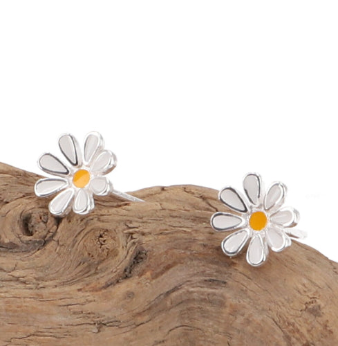Gänseblümchen Ohrstecker 925