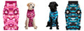 Suitical Recovery Suit® Hund Camouflage Camo Blue 3XS
