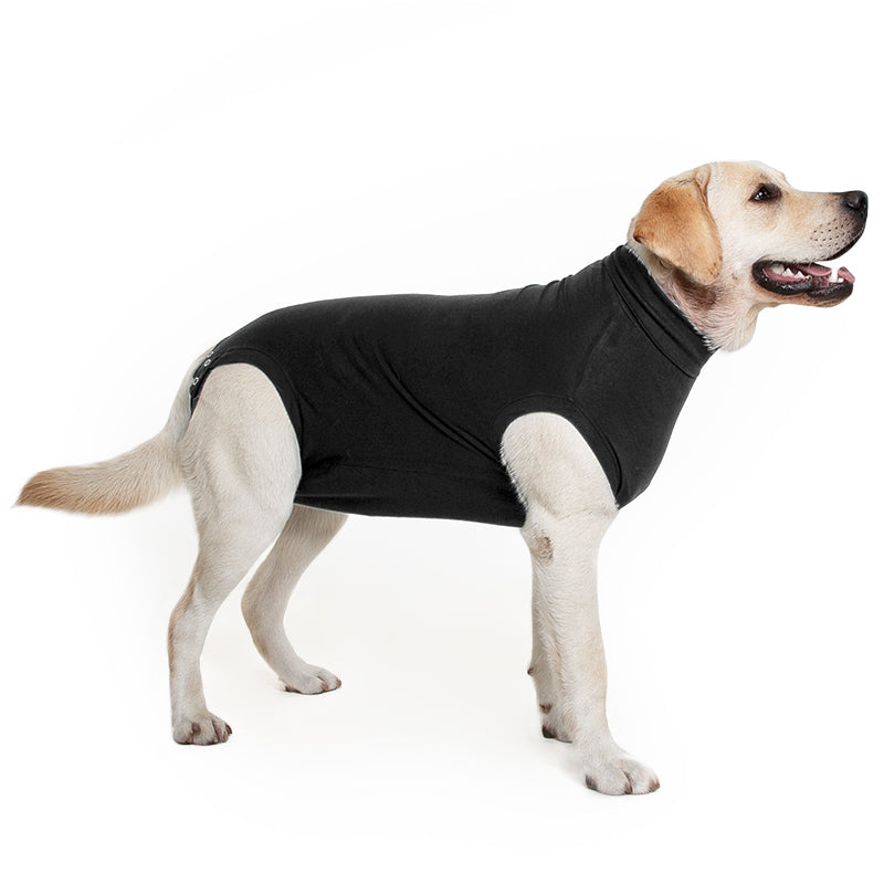 Suitical Recovery Suit® Hund Schwarz XS