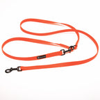 Verstellbare BioThane®-Leine bunt 225 cm Neon Orange S