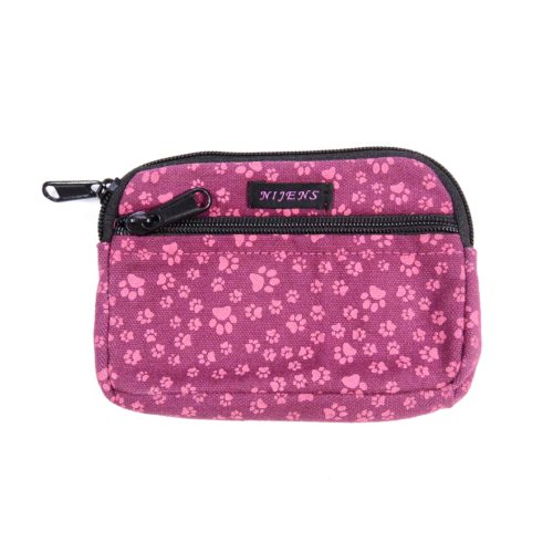 Nijens Tasche Kiel Canvas Pfoten Magenta