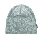 Bio-Baumwoll-Beanie Jacquard Style Leaf Green