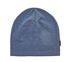 Bio-Baumwoll-Beanie French Terry Blau