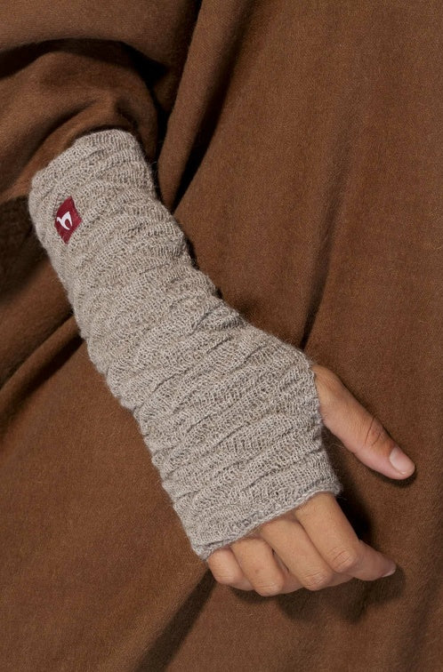 Alpaka BIESEN Pulswärmer Sand