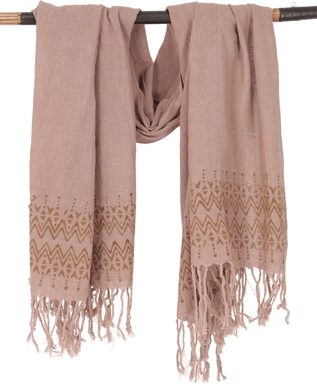 Baumwolltuch TRIBAL Caramel