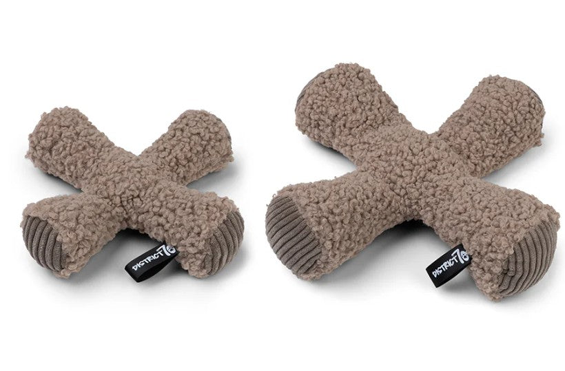 Ziggy Plush Toy Taupe L