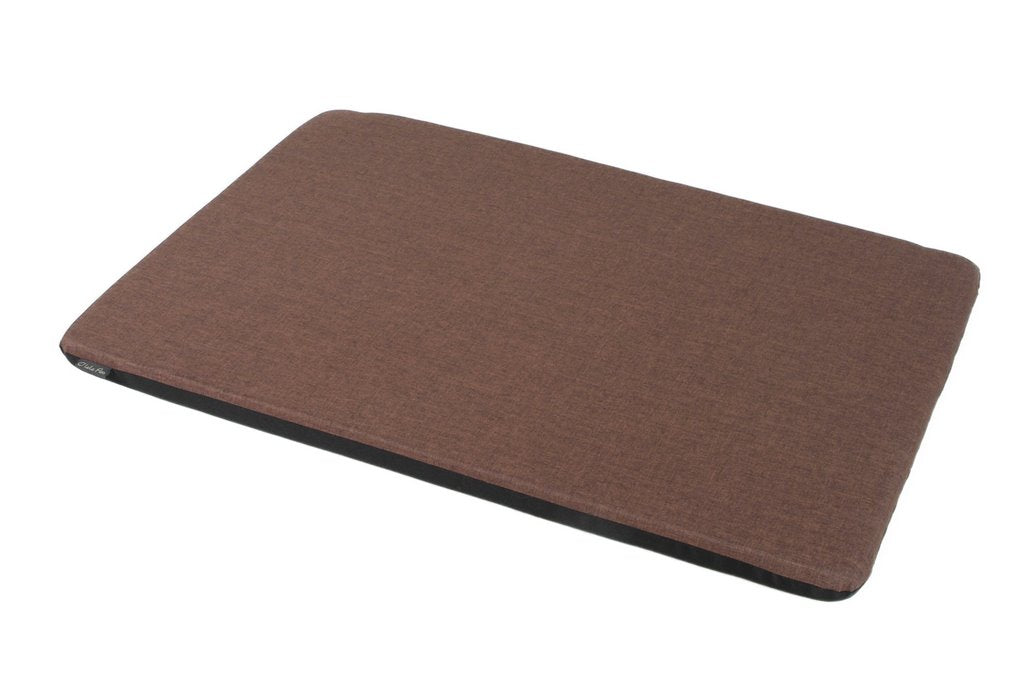 Ortho Liegematte mit 4 cm Memofoam Braun 100 x 68 cm