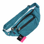 Nijens Bauchtasche Torino Canvas uni Petrol