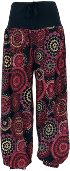 Haremshose MANDALA Rot S/M