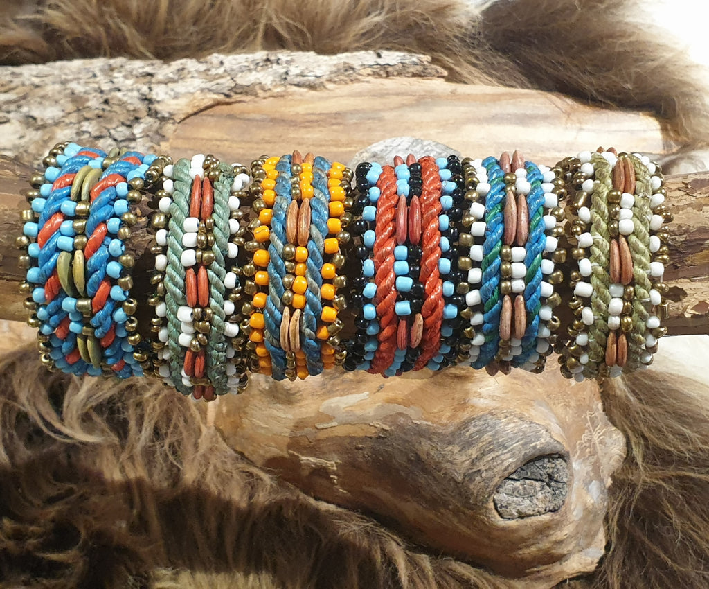 Armband Hemba Türkis-Türkis
