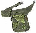 Goa Patchwork Sidebag SONNE Olive