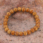 Wood Jaspis Armband