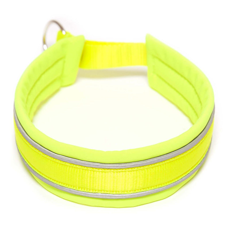 Zugstopphalsband NEON 20/45 mm Neon Gelb S1