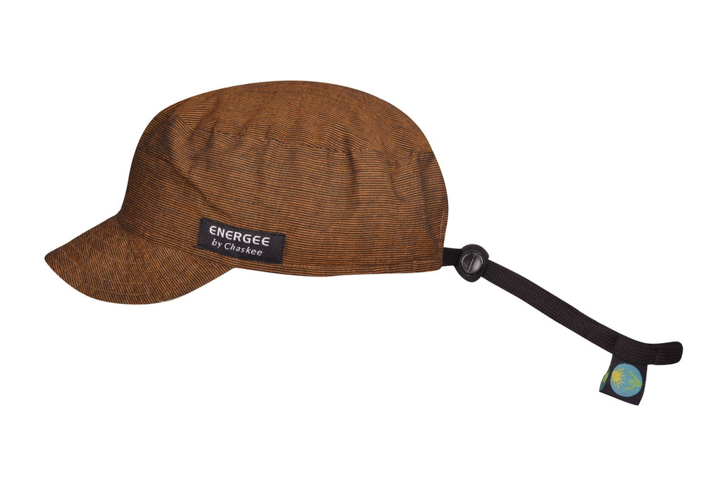 CHASKEE Superlite Cap Bombay Stripes Braun