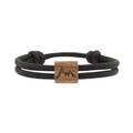 KONA Armband "Berg" Schwarz M