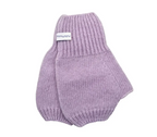 Kaschmir Fäustlinge Fingerfrei Soft Violett