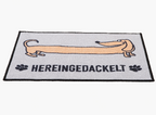 Fußmatte "Hereingedackelt"