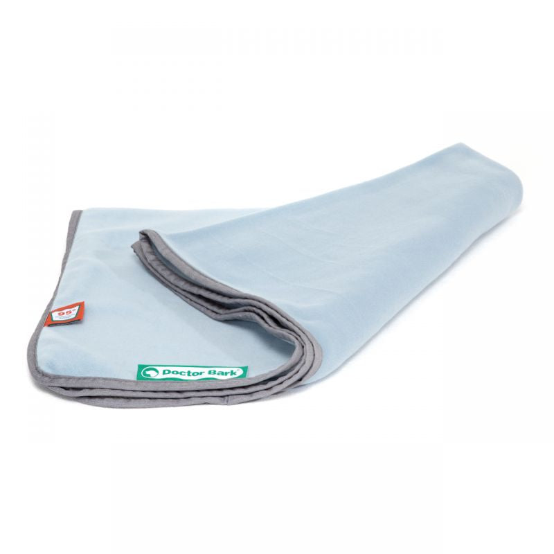 Doctor Bark Kuscheldecke Fleece 95°C Himmelblau L