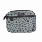 Nijens Tasche Kiel Canvas Pfoten Grau