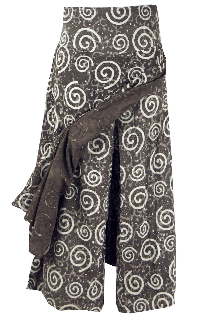 Khadi Hosenrock Steingrau S/M