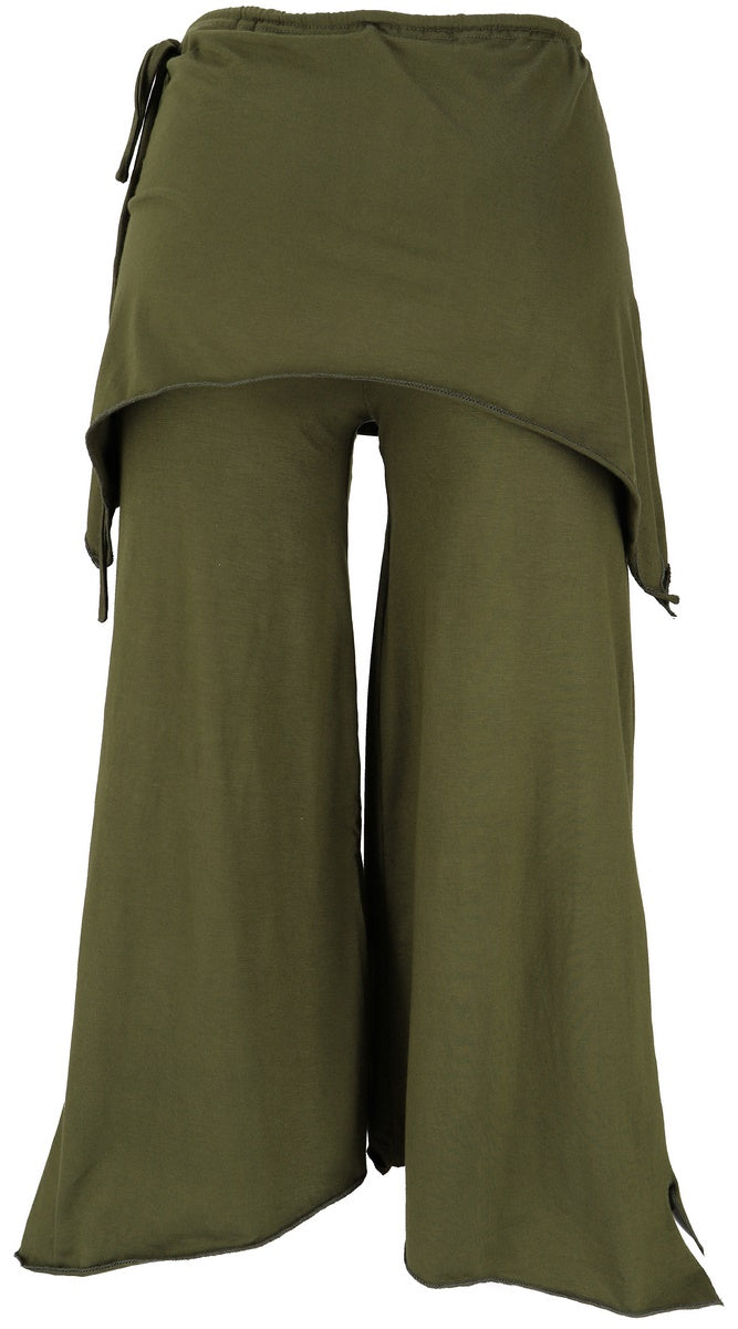 Ultraleichte 3/4 Sommerhose Olive S/M